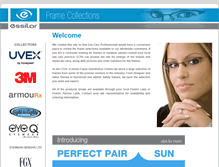 Tablet Screenshot of essilorframes.com